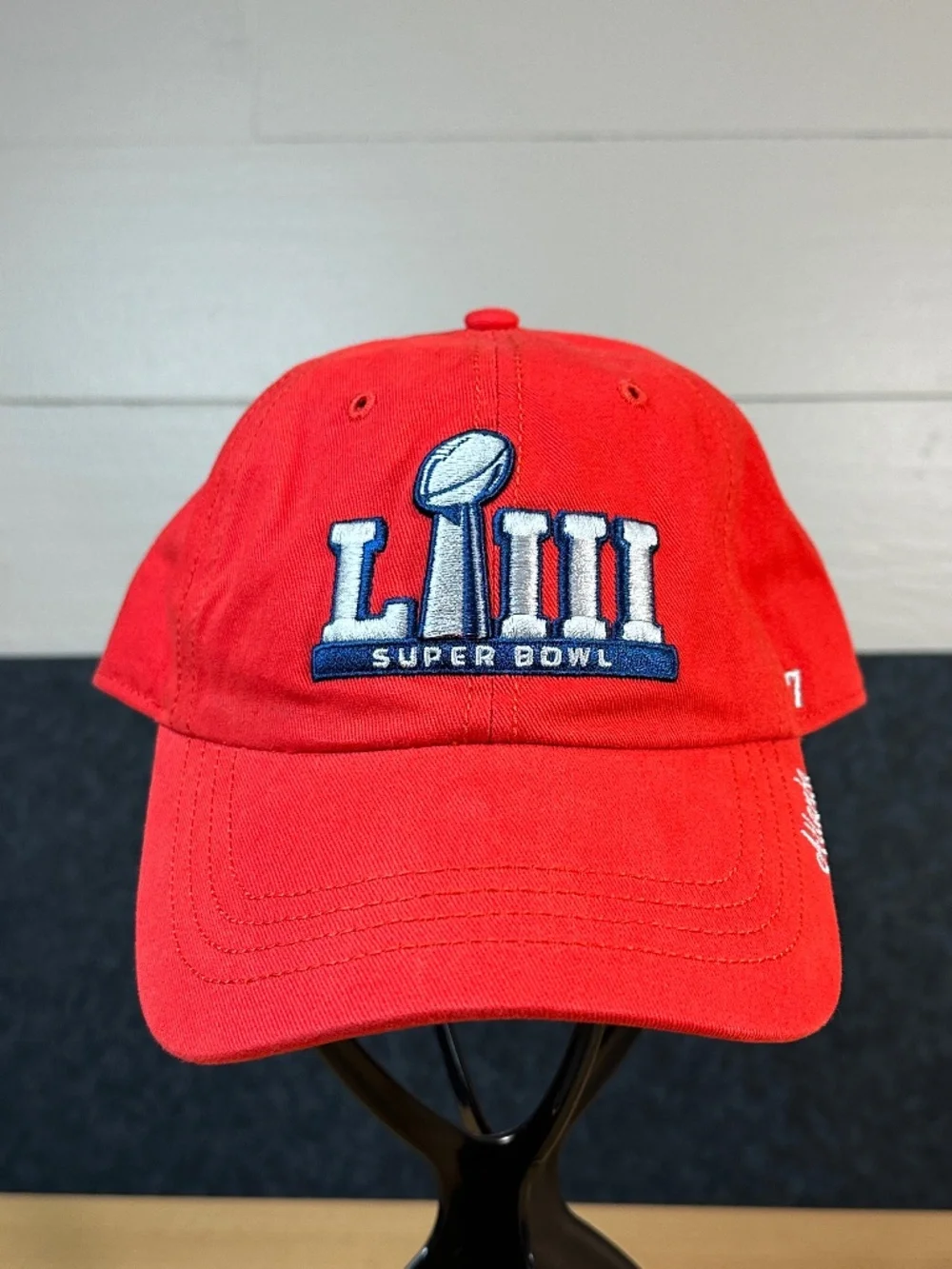 47 Brand Super Bowl LIII 53 Atlanta Red Baseball Cap Strapback Hat